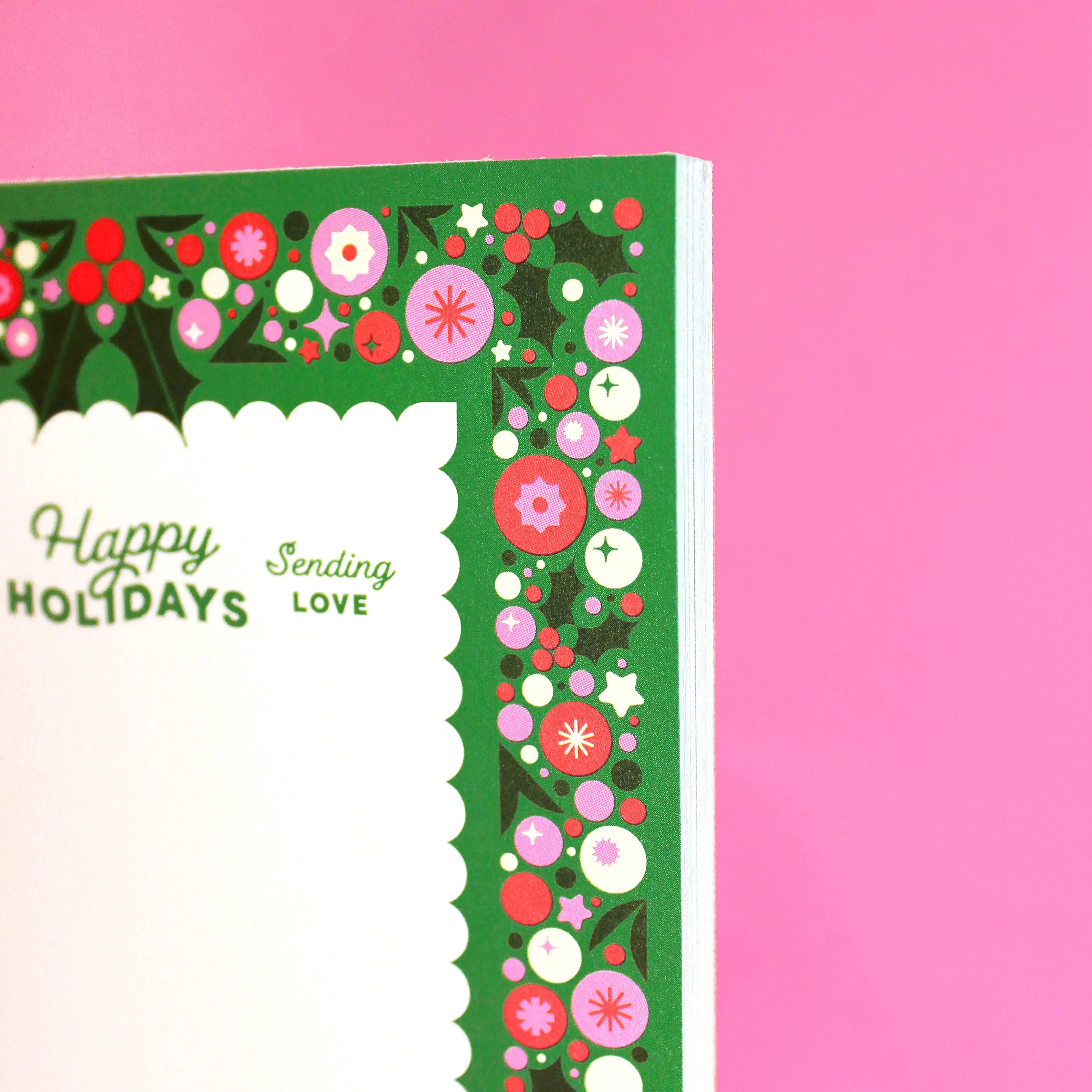 Retro Cheer Christmas Notepad