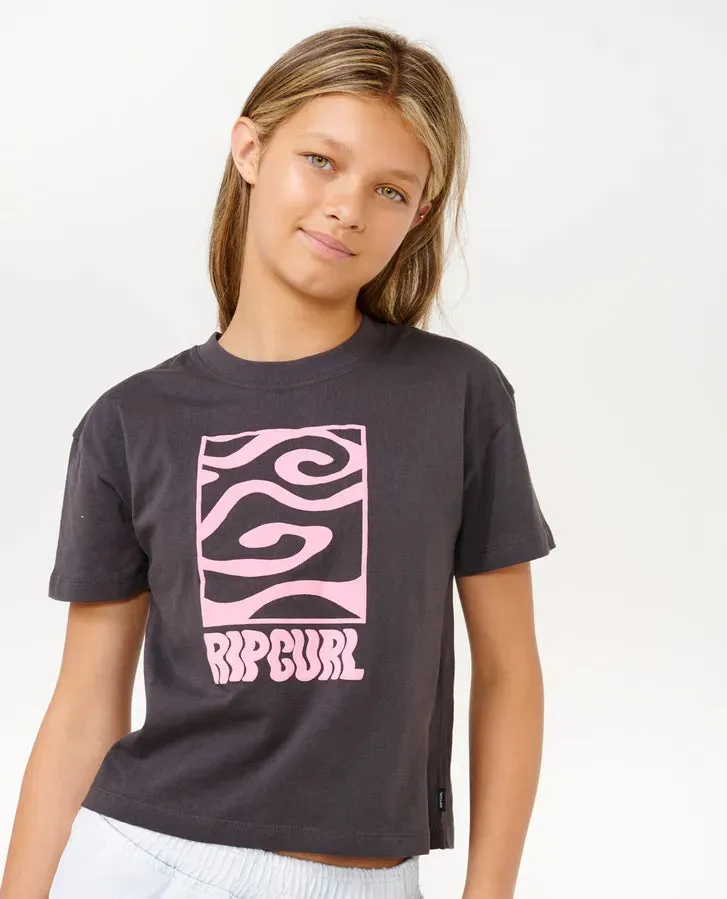 Rip Curl Sun Sol Logo Crop Tee