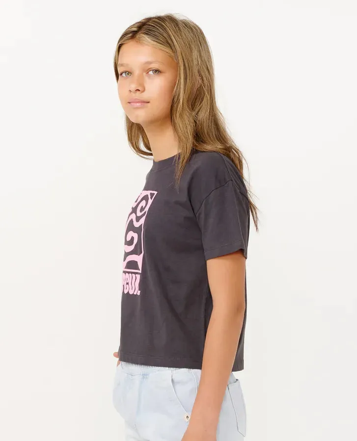 Rip Curl Sun Sol Logo Crop Tee