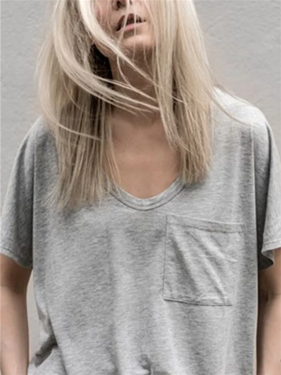 Simple Casual Comfortable Soft T-Shirt Top