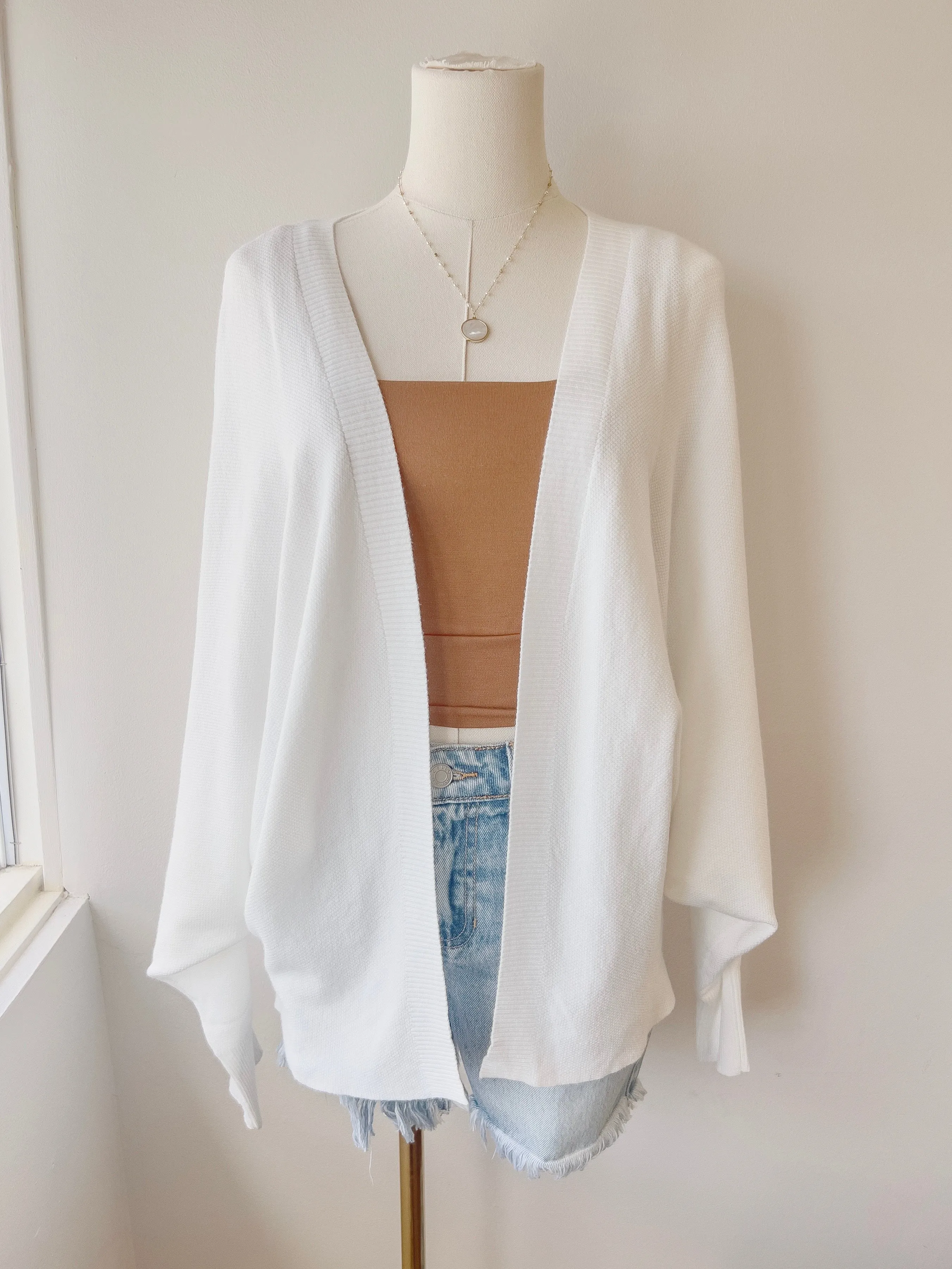 Soft Dolman Cardigan