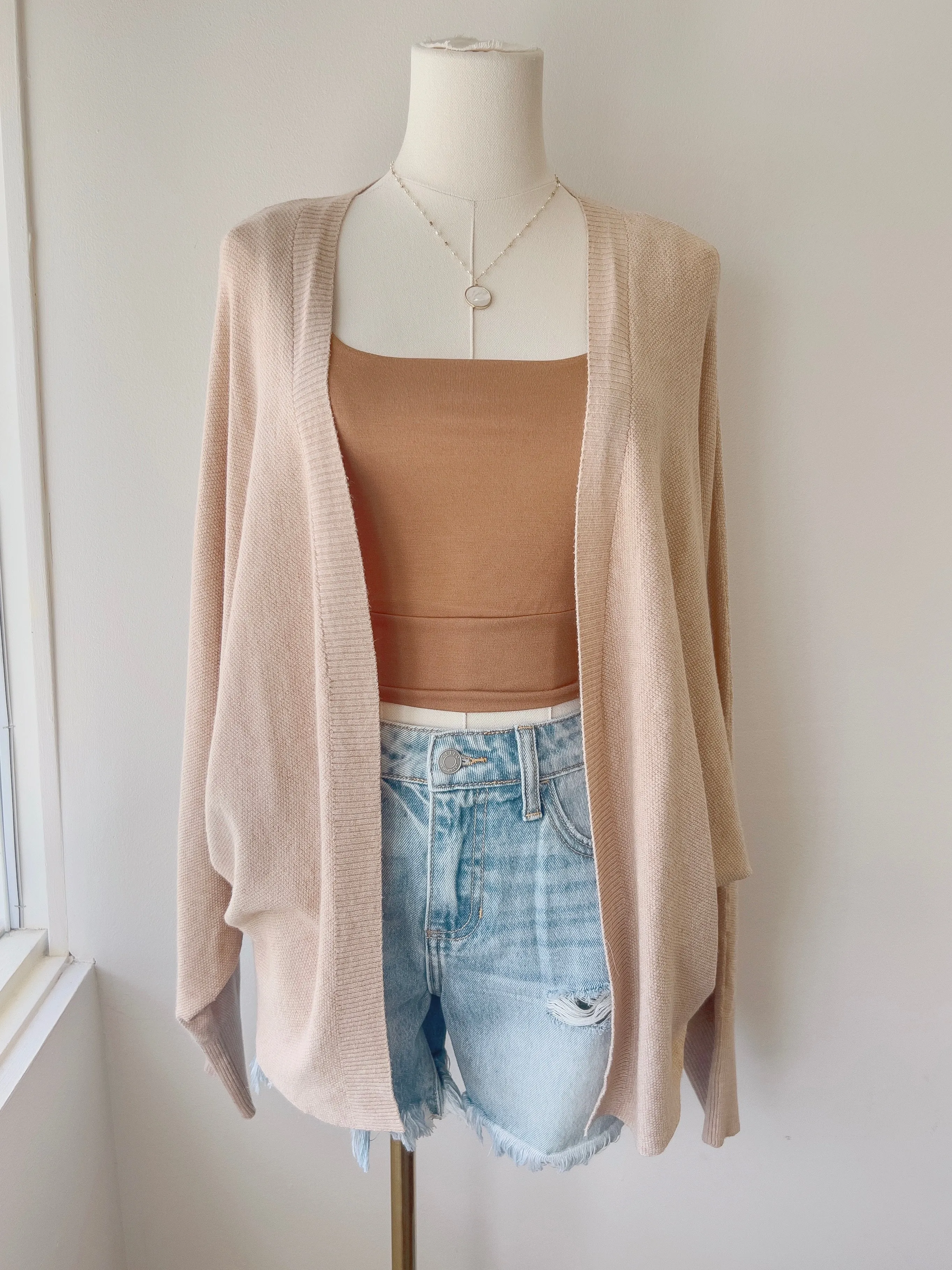 Soft Dolman Cardigan