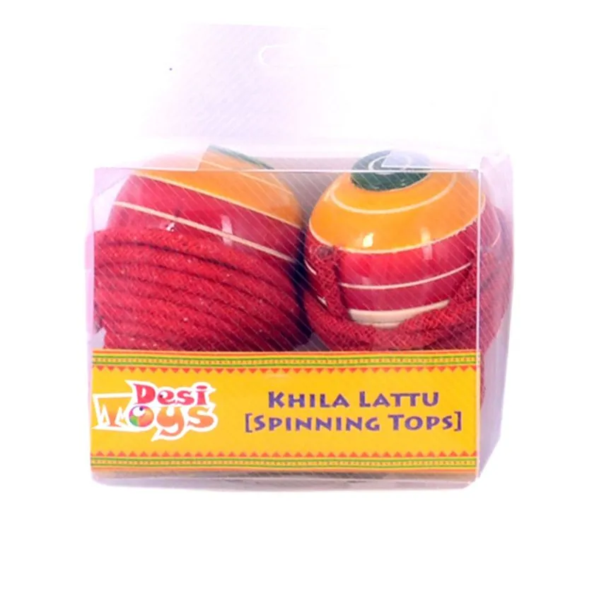 Spinning Tops/ Lattu/Bhavra Pack of 2