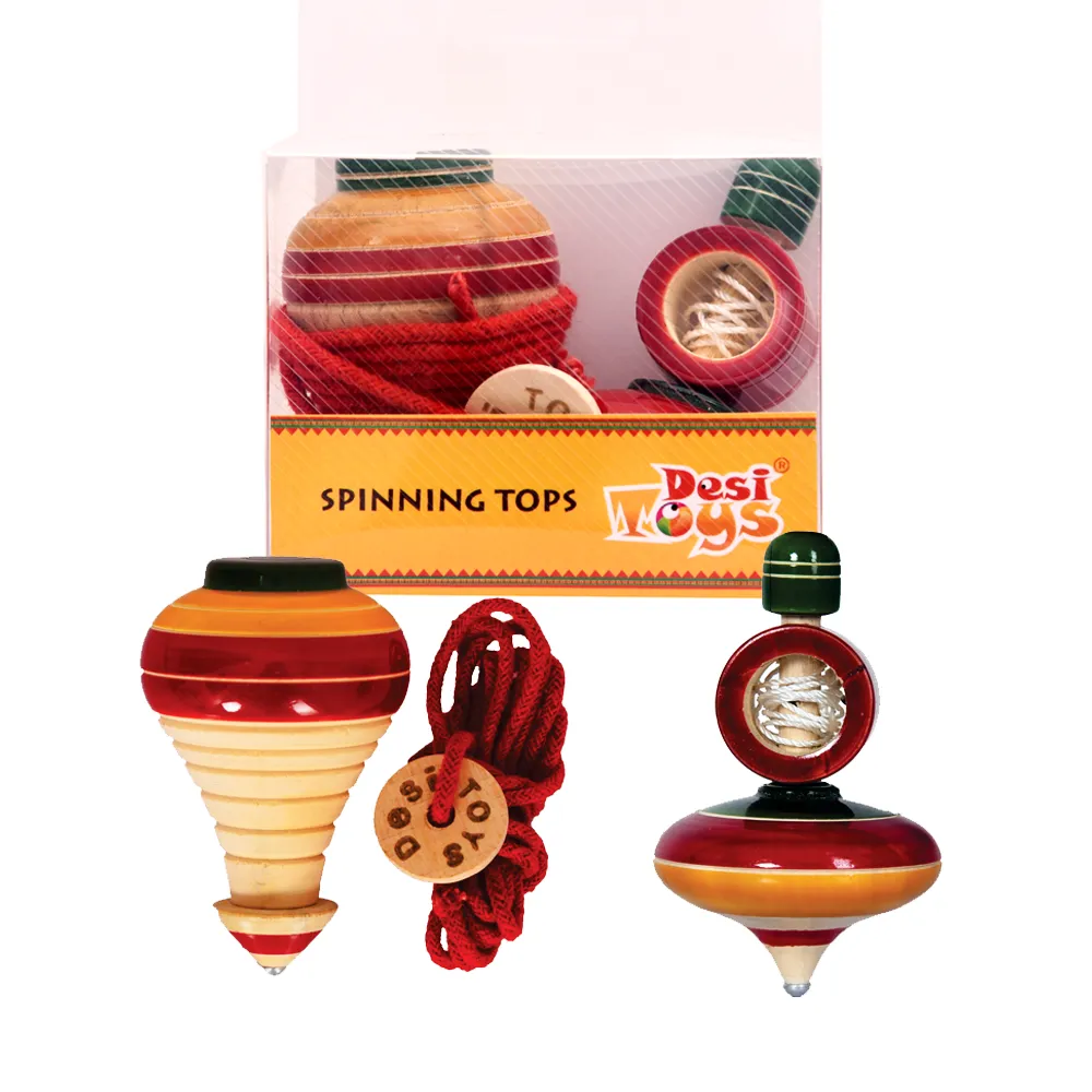 Spinning Tops Pack of 2