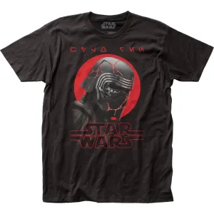 Star Wars Kylo Ren Mens T Shirt Black