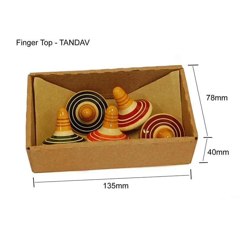 Tandav Finger Top Set of 5