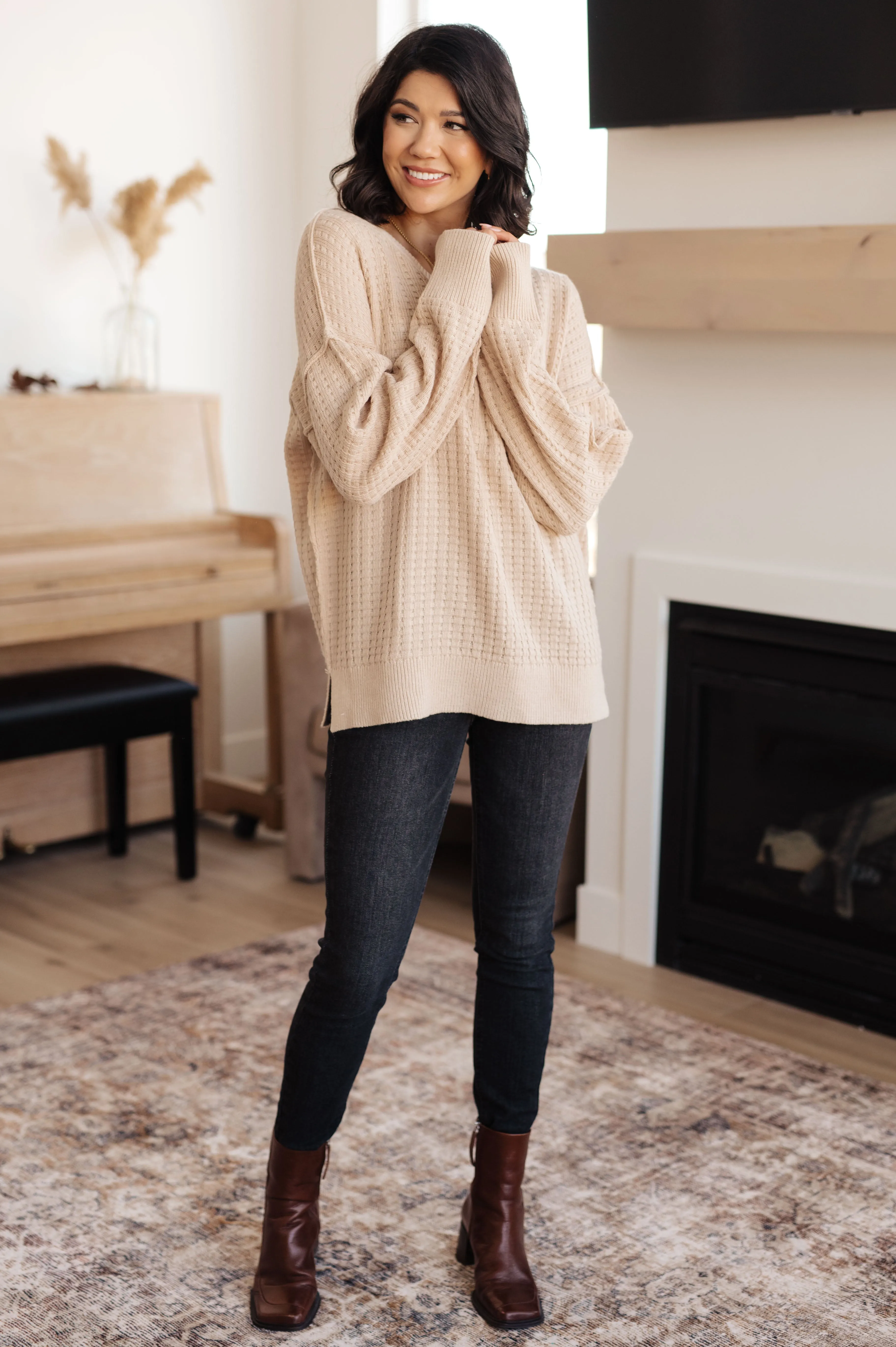 Terrifically Textured Sweater