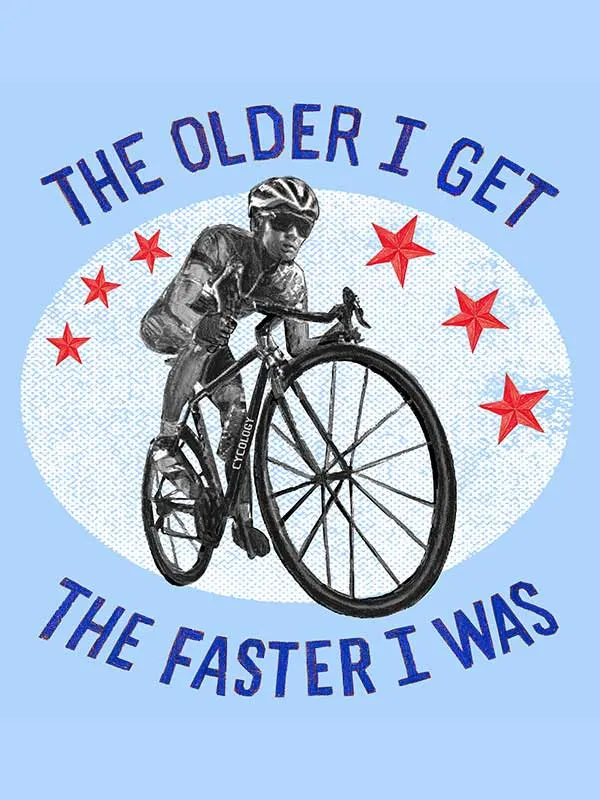 The Faster I Was T Shirt Grey