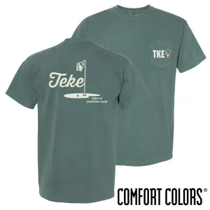 TKE Comfort Colors Par For The Course Short Sleeve Tee