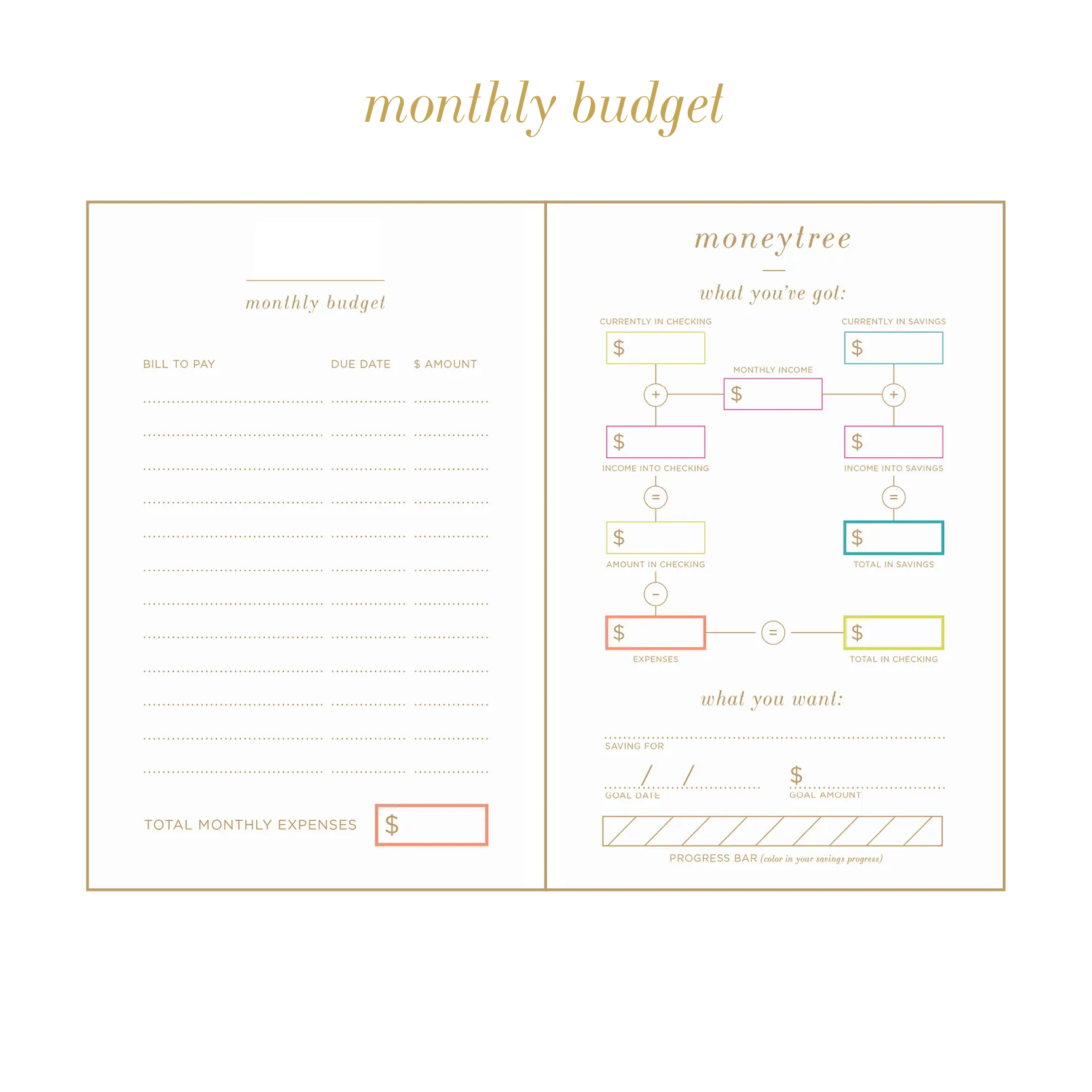 UNDATED masterpiece planner